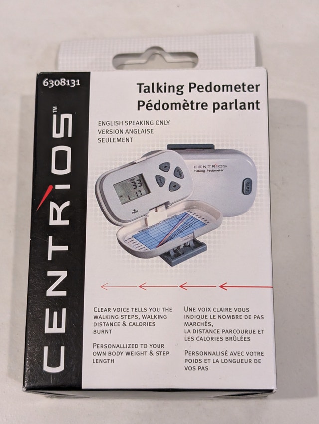 New Centrios Talking Pedometer - photo 2