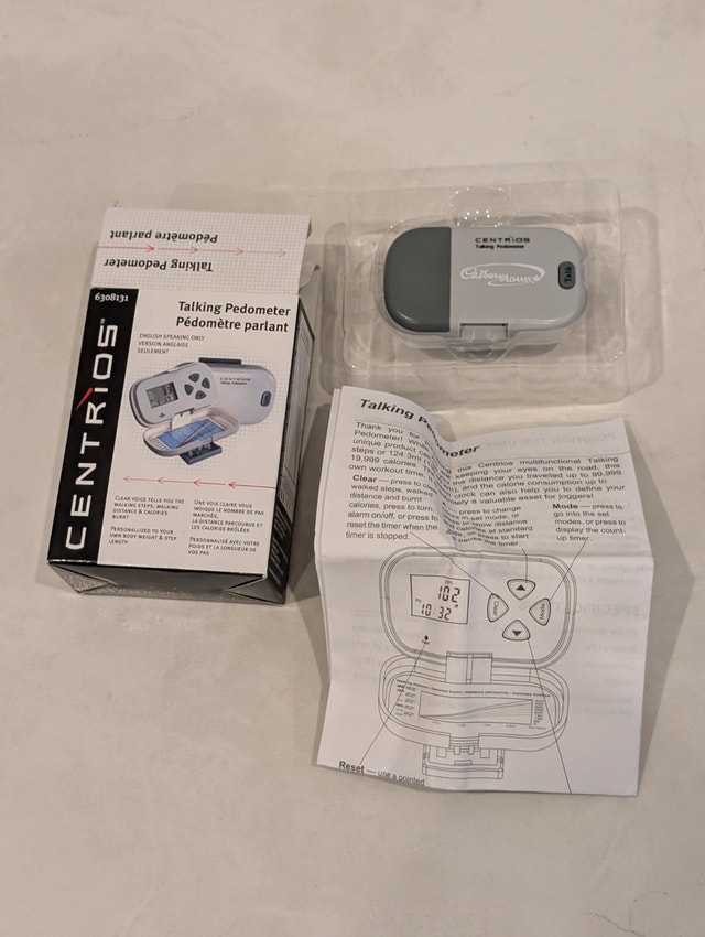 New Centrios Talking Pedometer - photo 5