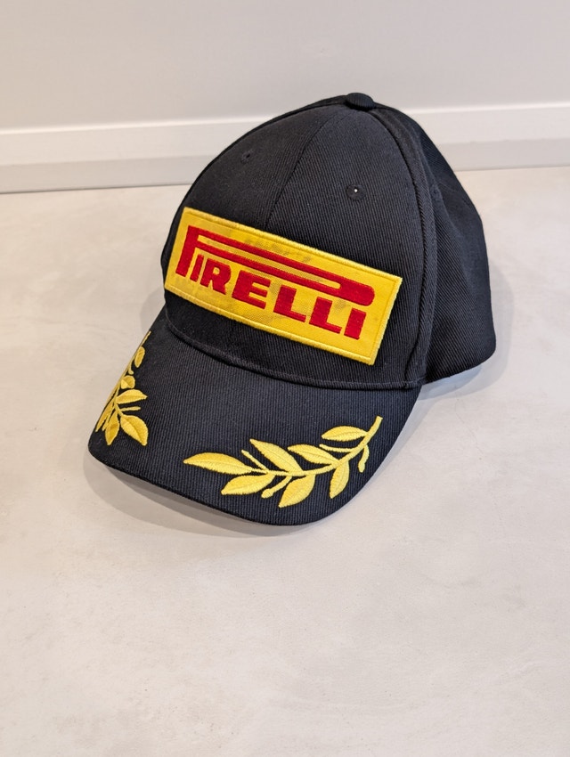 F1 Pirelli Podium 1st Place Champion Cap - Black One Size