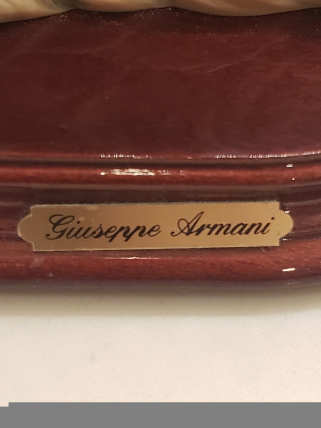 Giuseppe Armani, "Late At School" 0295-T Figurine, Made in Italy - photo 2