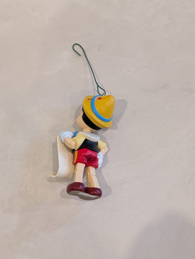 Vintage Disney Grolier Pinocchio Christmas Ornament - Dear Santa - photo 4