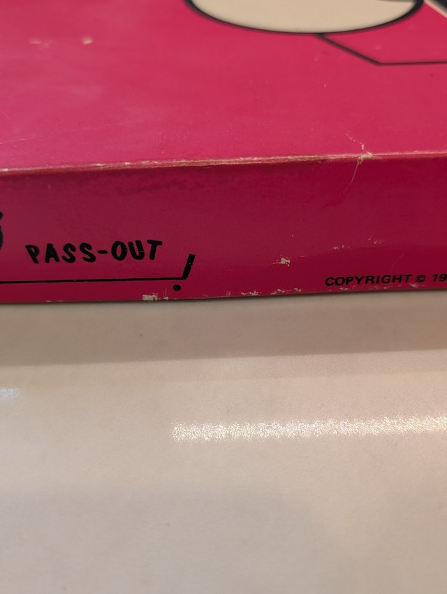 Vintage PASS-OUT Adult Drinking Board Game by Frank Bresee 1970 - photo 2