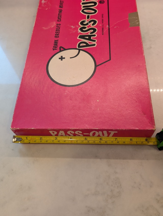 Vintage PASS-OUT Adult Drinking Board Game by Frank Bresee 1970 - photo 4