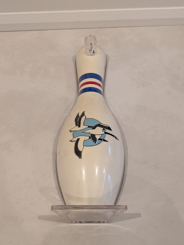 Unique Bowling Pin Cribbage Board - photo 4