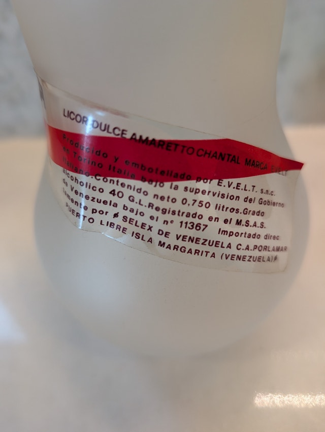 Vintage Sambuca Light Bulb Bottle - photo 2