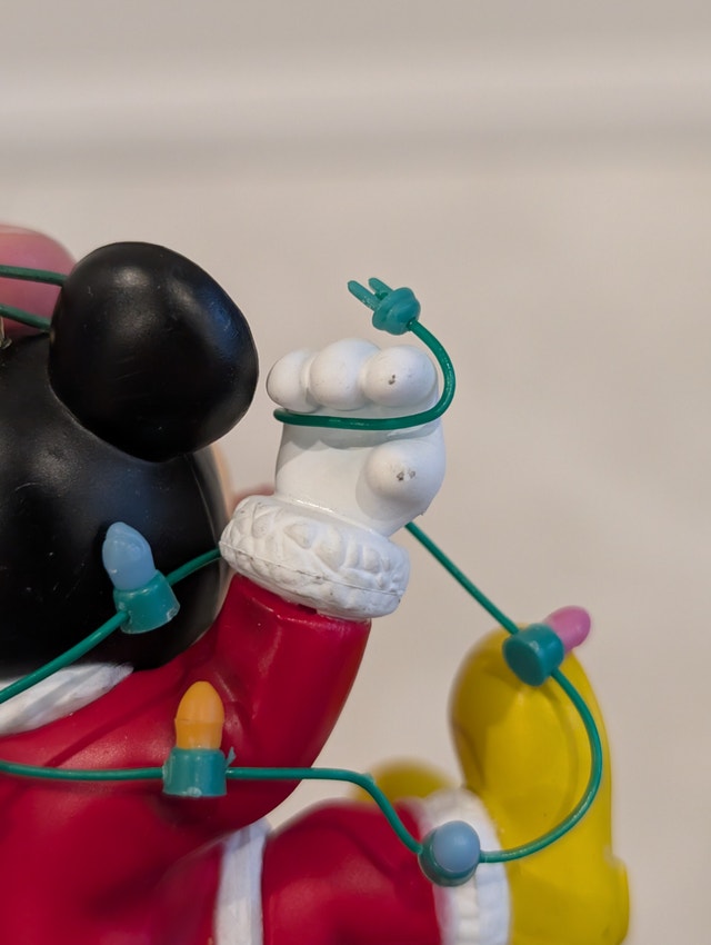 Vintage Disney Mickey Christmas Magic Ornament by Grolier - photo 3