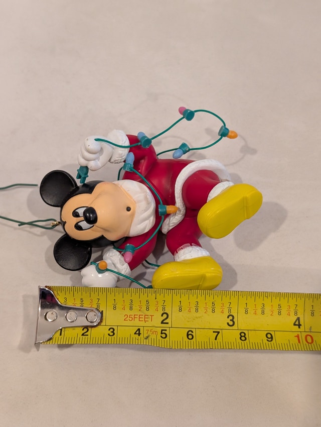 Vintage Disney Mickey Christmas Magic Ornament by Grolier - photo 5