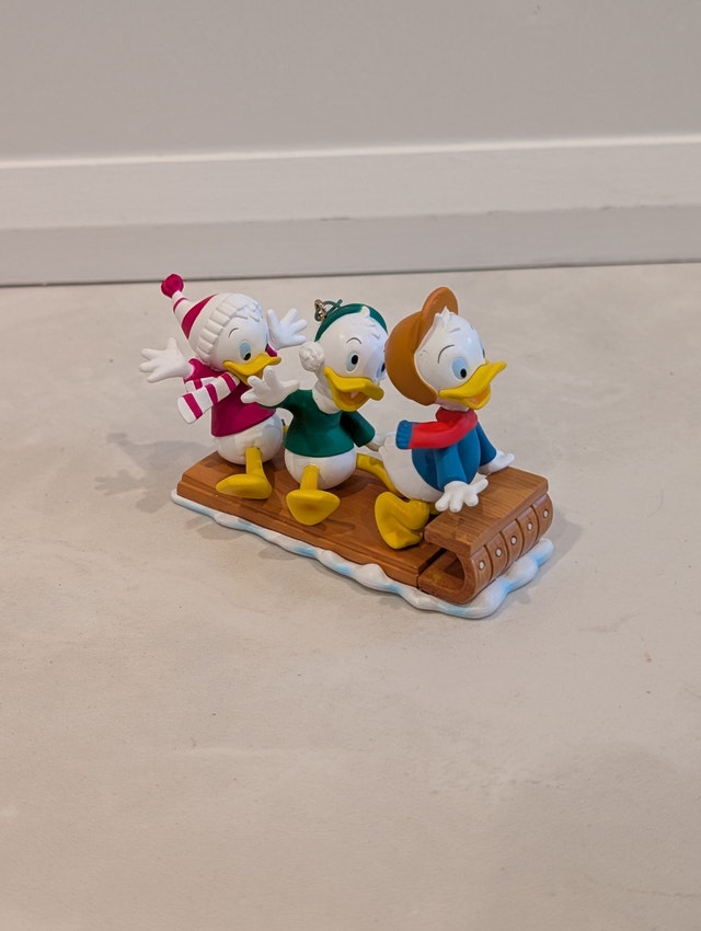 HUEY DEWEY and LOUIE Disney Christmas Ornament