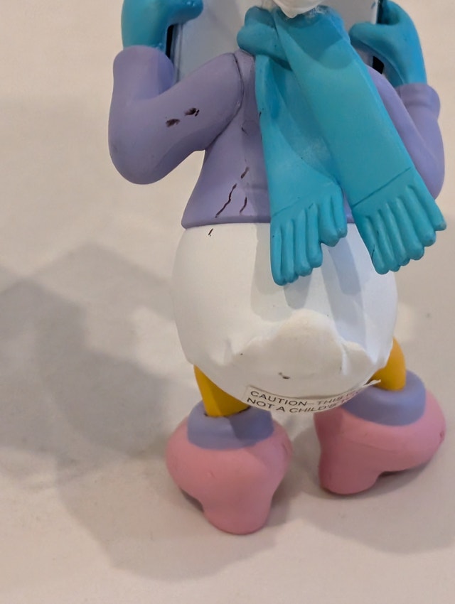 Vintage Daisy Duck Grolier Disney's President's Edition Ornament - photo 3