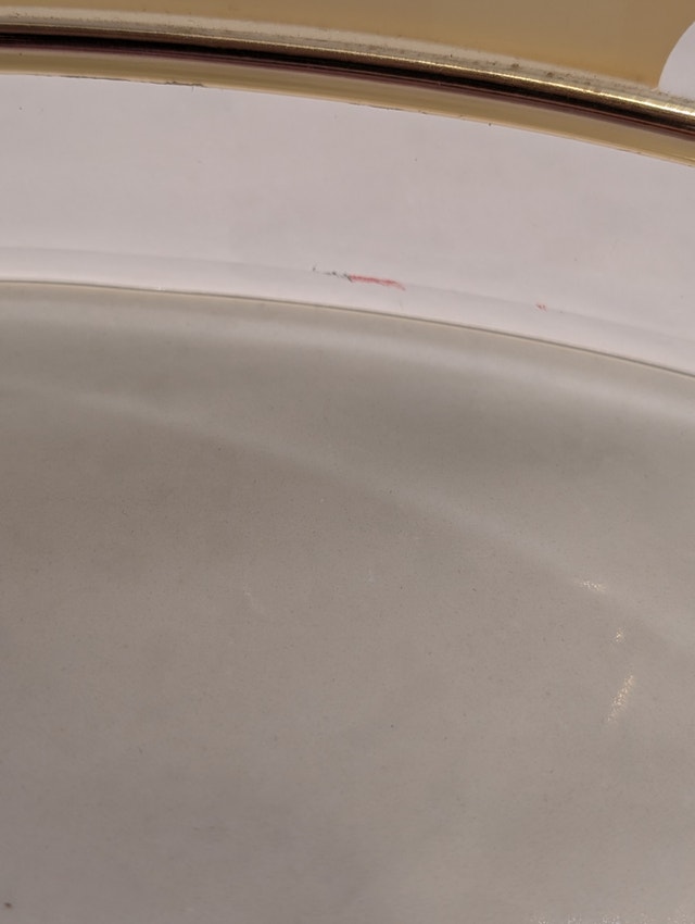 Plastic clear vintage curved frame - photo 5