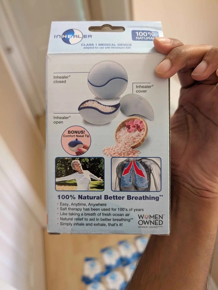 Salt Inhaler for Breathing - photo 3