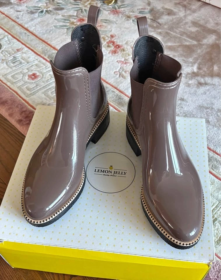 Rain Boots (ankle) Lemon Jelly Brand