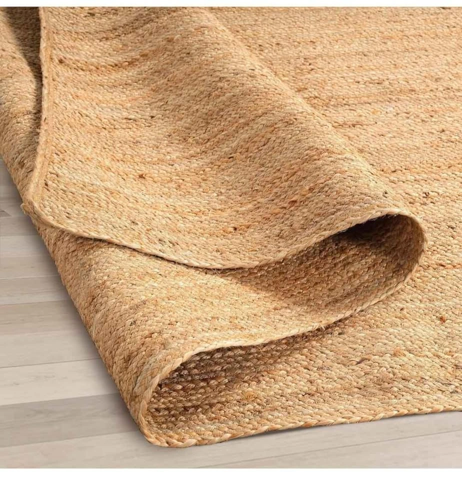 Brand new Jute Area Rug 8x10 Feet Rectangle Natural Fiber - photo 4
