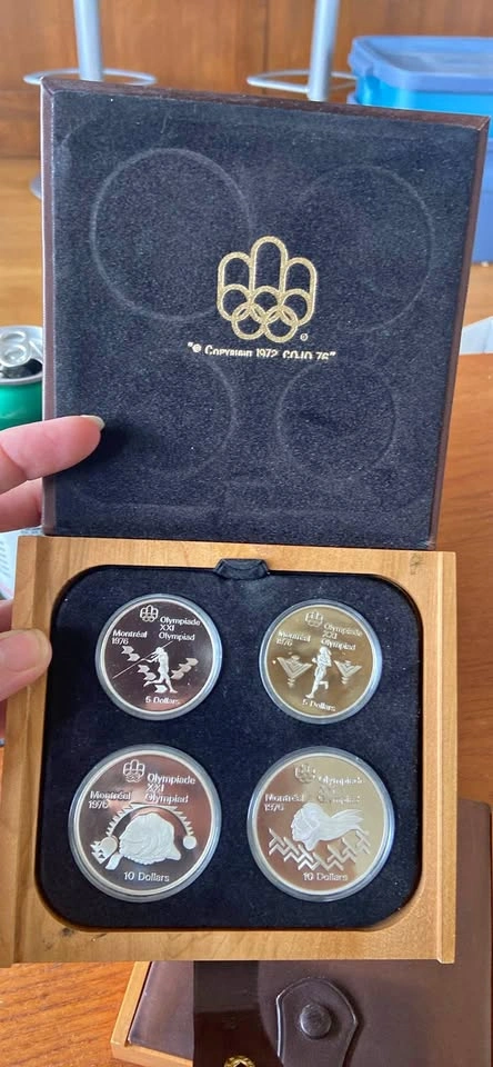 1976 Montreal Olympic Coin Proof Set