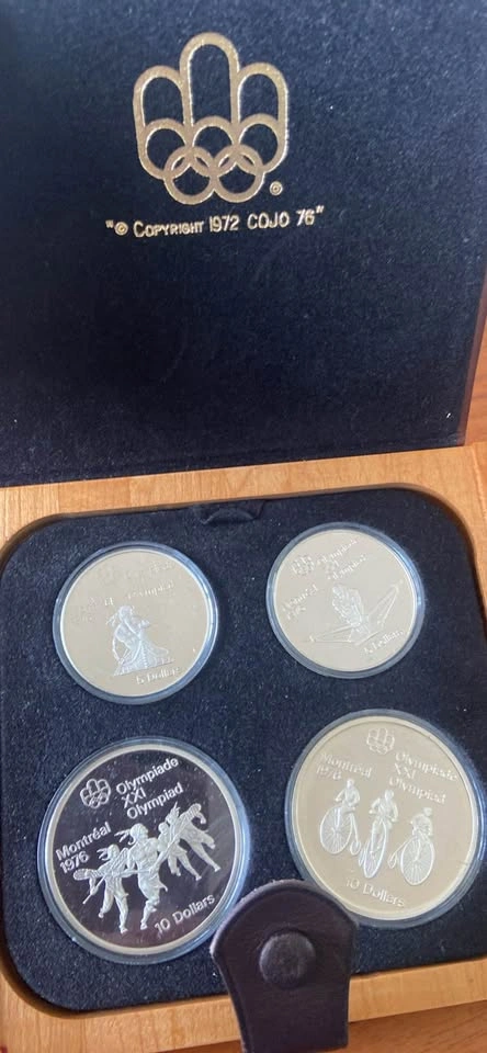1976 Montreal Olympic Coin Proof Set - photo 3