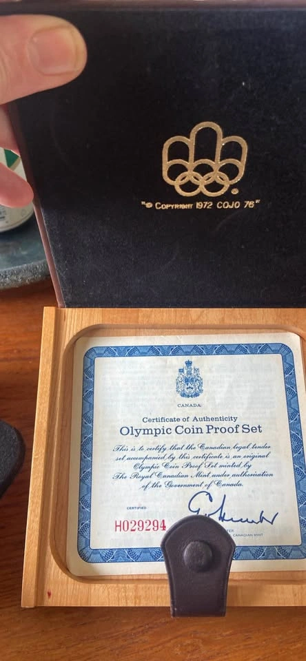 1976 Montreal Olympic Coin Proof Set - photo 4