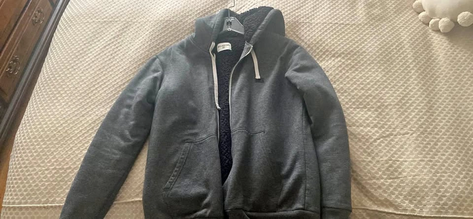 Billabong Sherpa Lined Zip-Up Hoodie