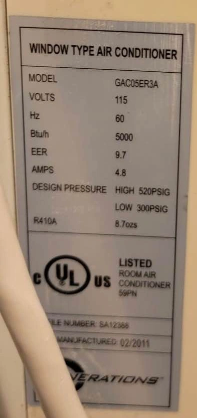 Generations 5,000 BTU Digital Window Air Conditioner - photo 2