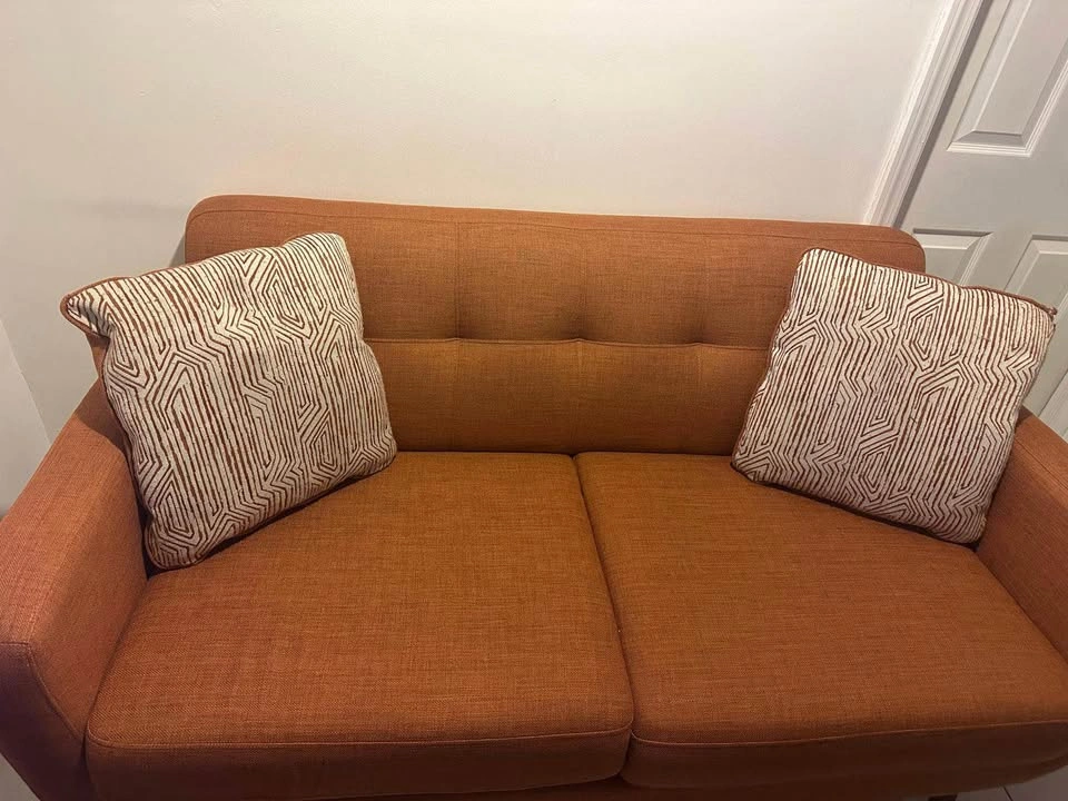 Mid-Century Modern Loveseat - photo 2