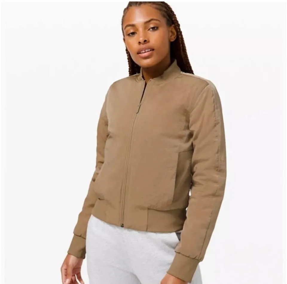 Small Lululemon reversible bomber jacket image indicator(2)