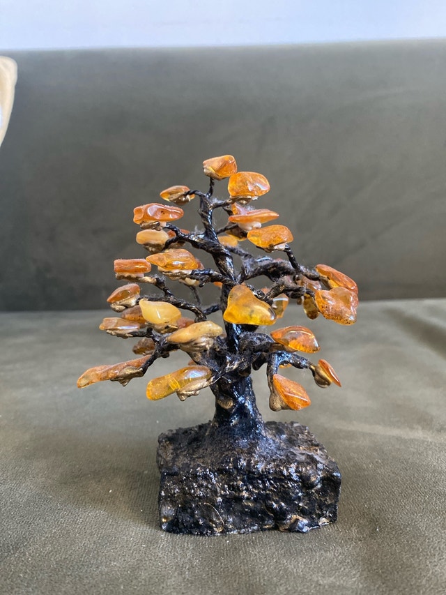 Lithuania Amber Gemstone Tree