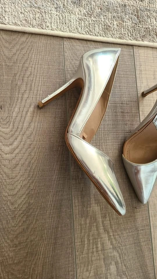 Zara silver pumps - photo 3