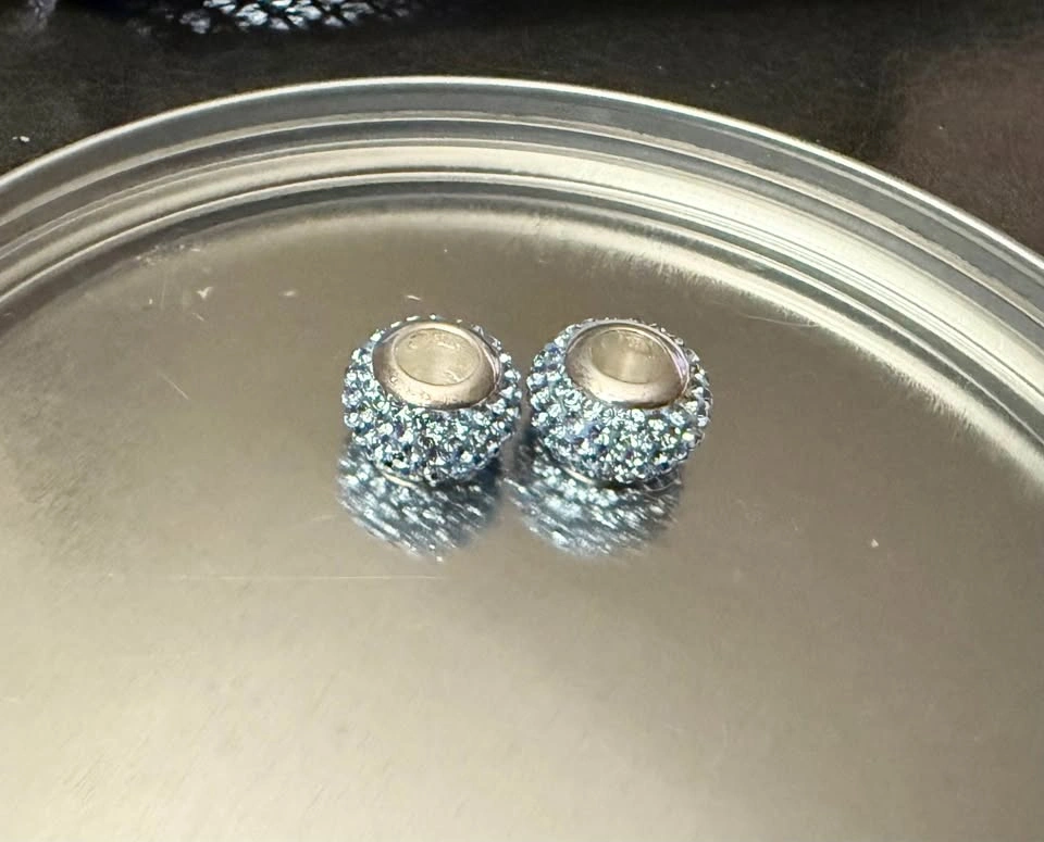 Pandora Pavé Inspiration Light Blue Crystal Beads - photo 2