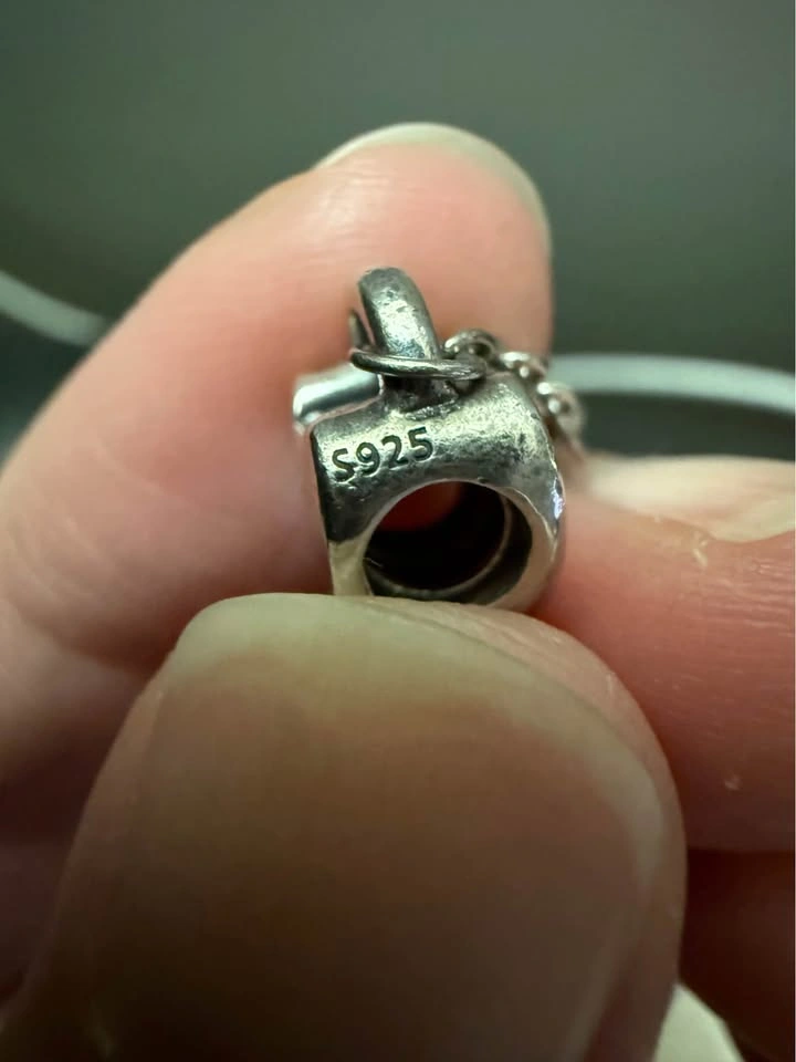Pandora Heart Lock and Key Charm - photo 2