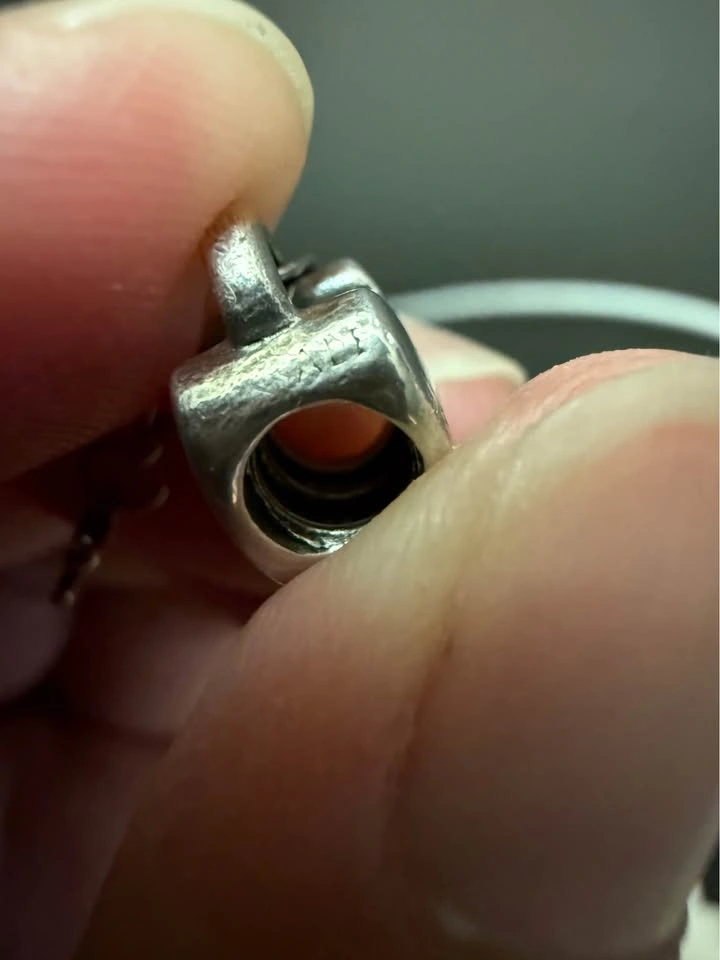 Pandora Heart Lock and Key Charm - photo 3