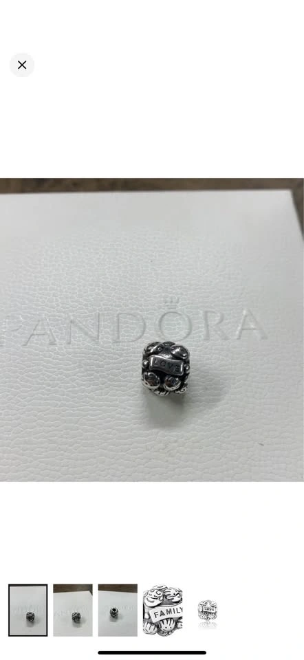 Pandora Family & Love Sterling Silver Charm - photo 2