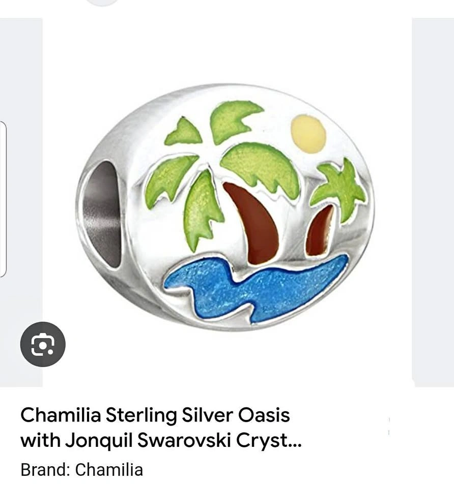 Chamilia Sterling Silver Oasis Charm