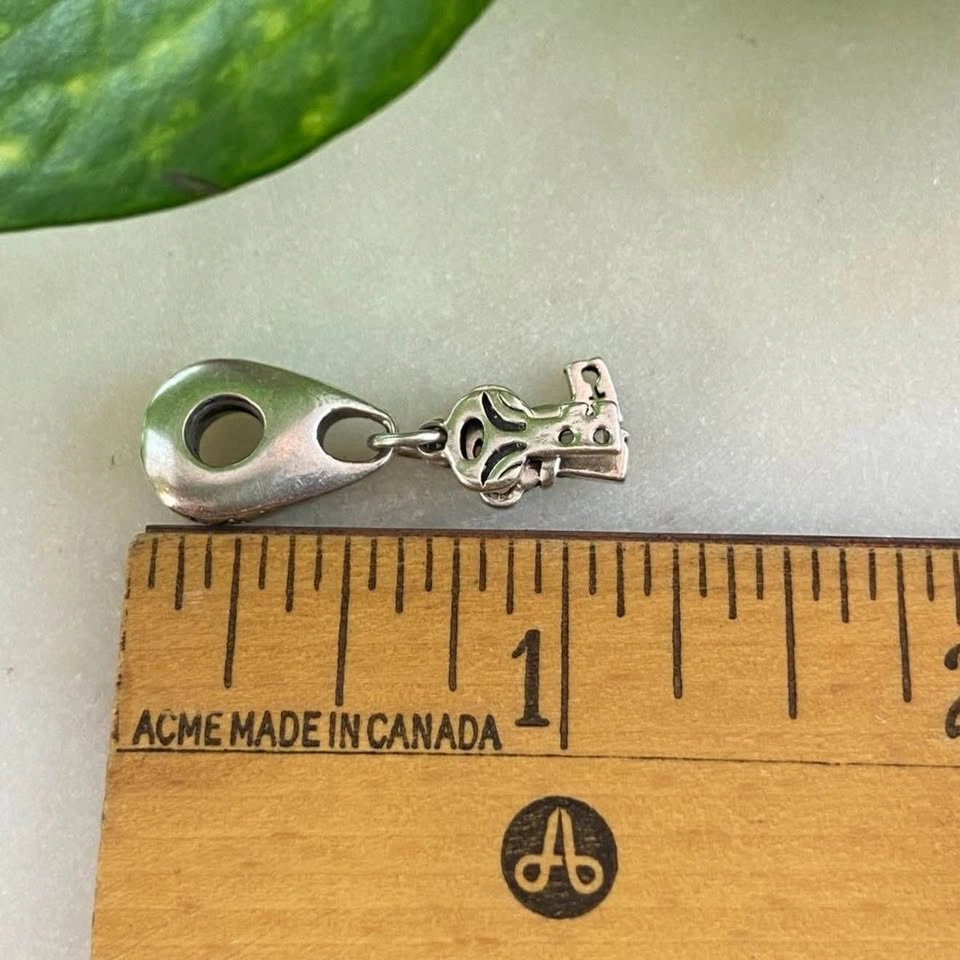 Chamilia Sterling Silver Triple Key Dangle Charm - photo 2