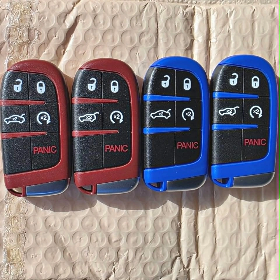 KEYS Red & Blue SRT Hellcat Smart Remotes