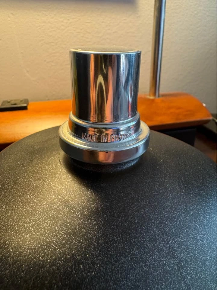 Vintage 5” Lampe Berger "Galet" Matte Black Pebble Lamp - photo 5