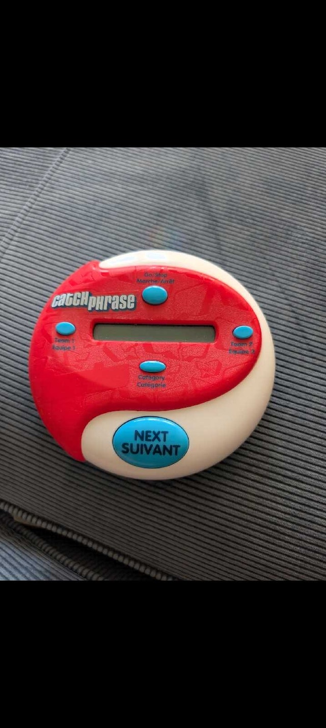Handheld Catchphrase Game