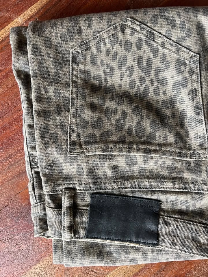All Saints Ashby Leopard Print Skinny Jeans - photo 3