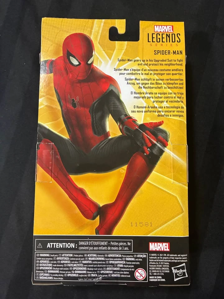 Marvel Legends Series Spider-Man (Upgraded Suit) 6-inch action f - photo 2