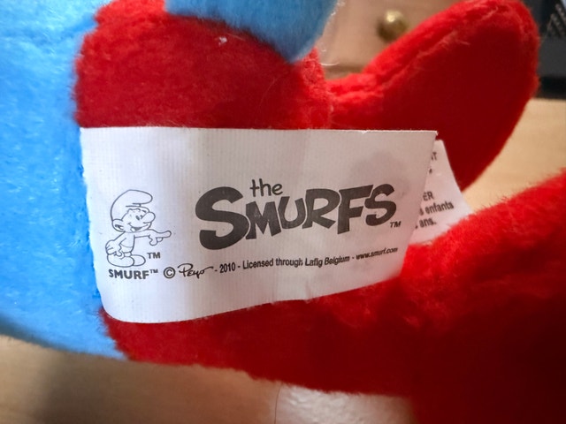 Nanco The Smurfs Papa Smurf Plush Toy - photo 4