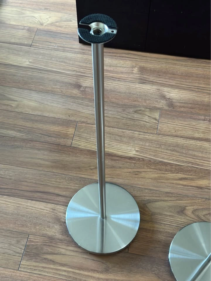 Pair of Stainless Steel Speaker stands - photo 3