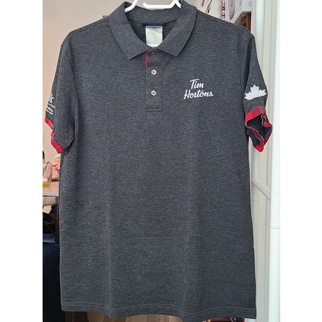 Tim Hortons Uniform Set - Shirt(M) + Pants (Mens 32)