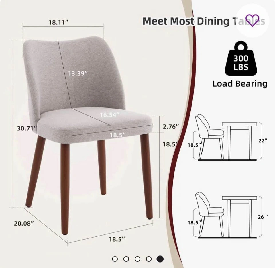 Dinning chairs - Brand new (set of 2) - photo 2