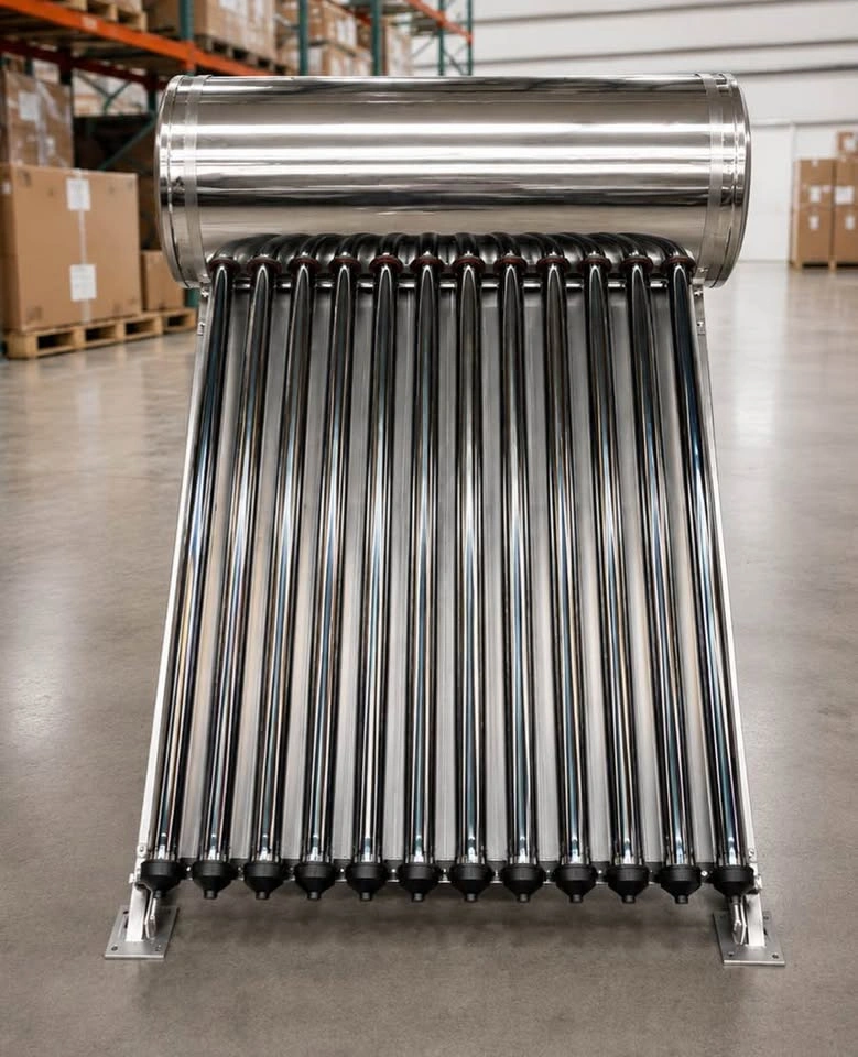 BRAND NEW: SOLAR HOT WATER HEATER - EVACUATED TUBE, STAINLESS ST - photo 3
