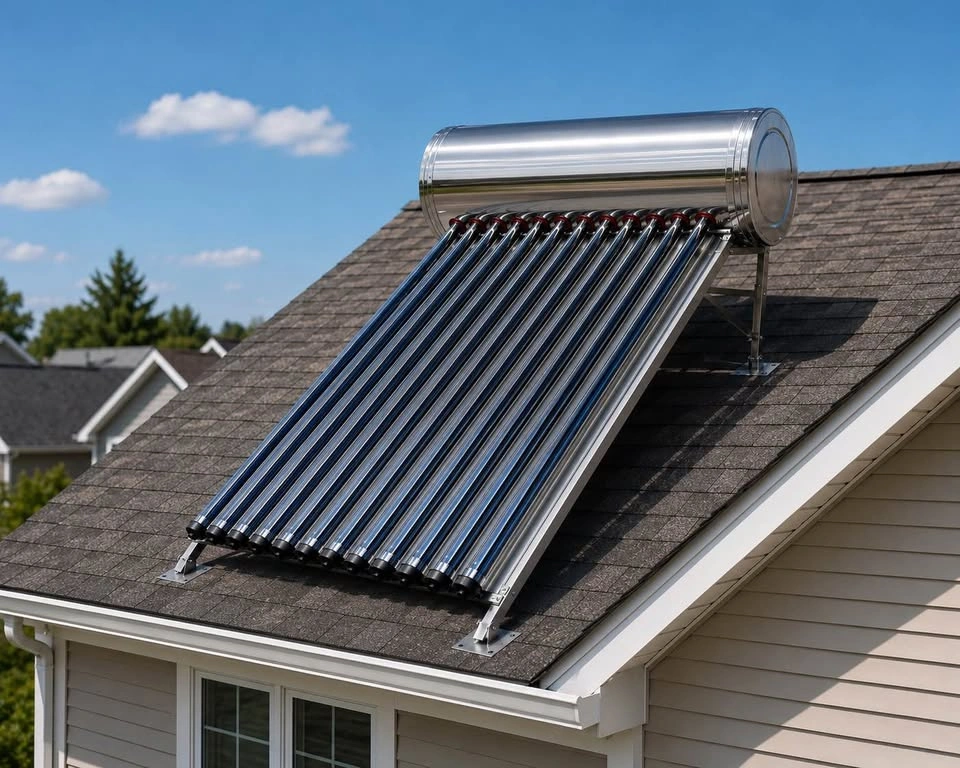 BRAND NEW: SOLAR HOT WATER HEATER - EVACUATED TUBE, STAINLESS ST - photo 5