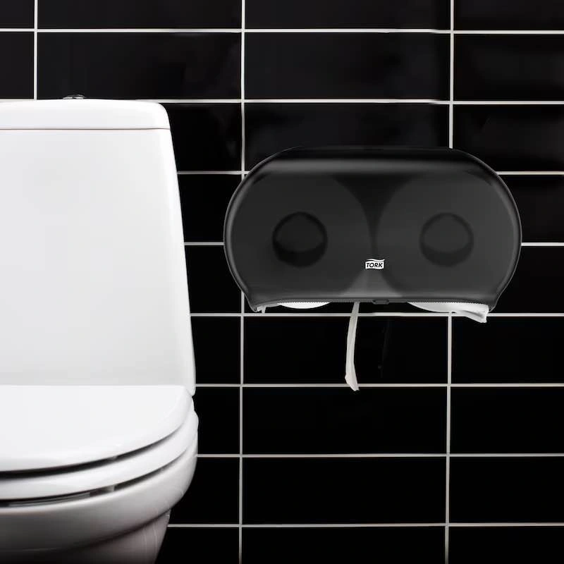 Tork Twin Jumbo Roll Toilet Paper Dispenser - photo 5