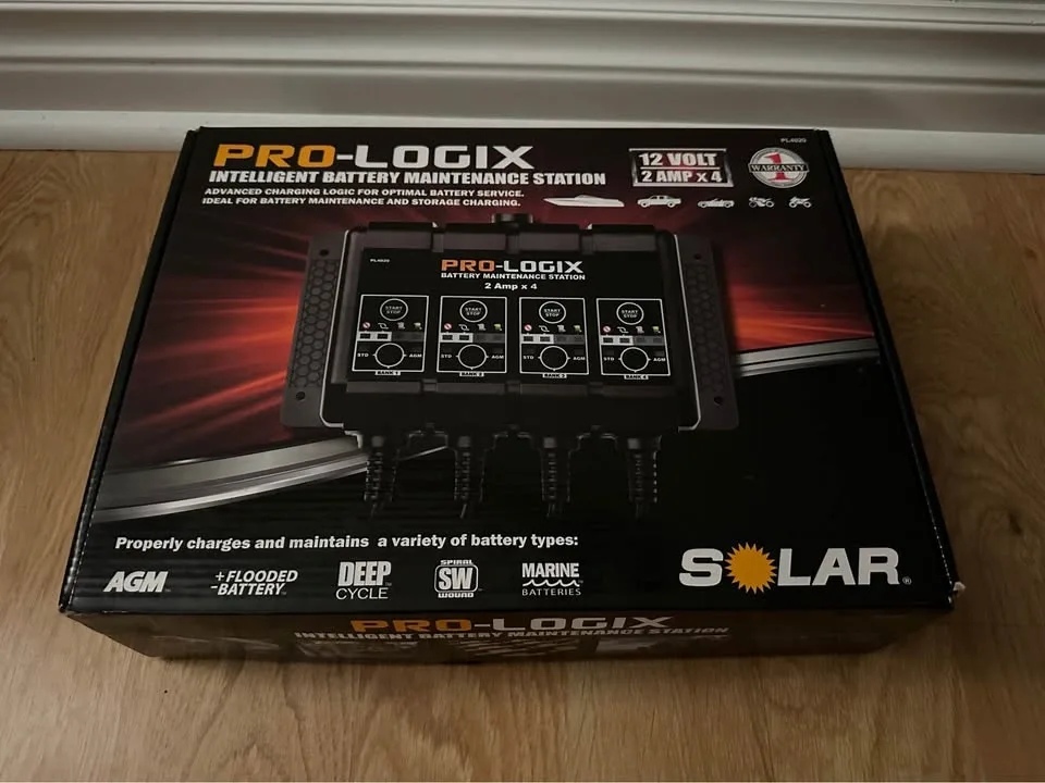 Pro-Logix Intelligent Battery Charger – Charges 4 Batteries at O - photo 4