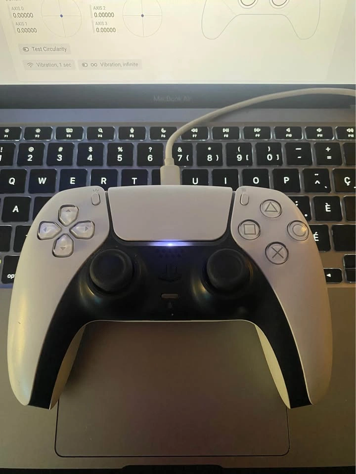 PS5 DualSense Controller White - Perfect Condition