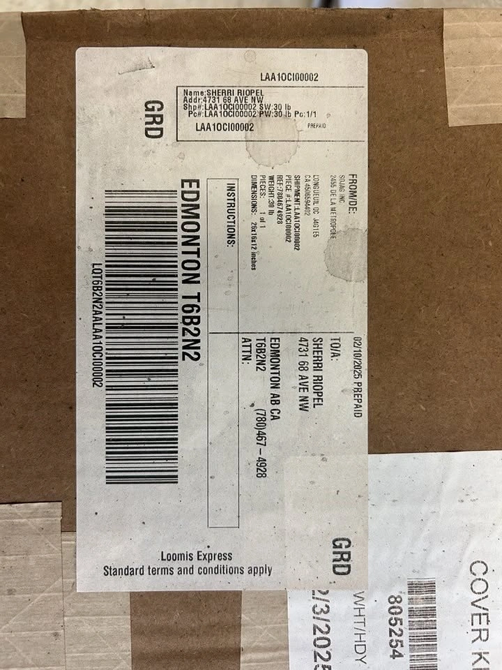 Replacement Shelter/Cover Kit