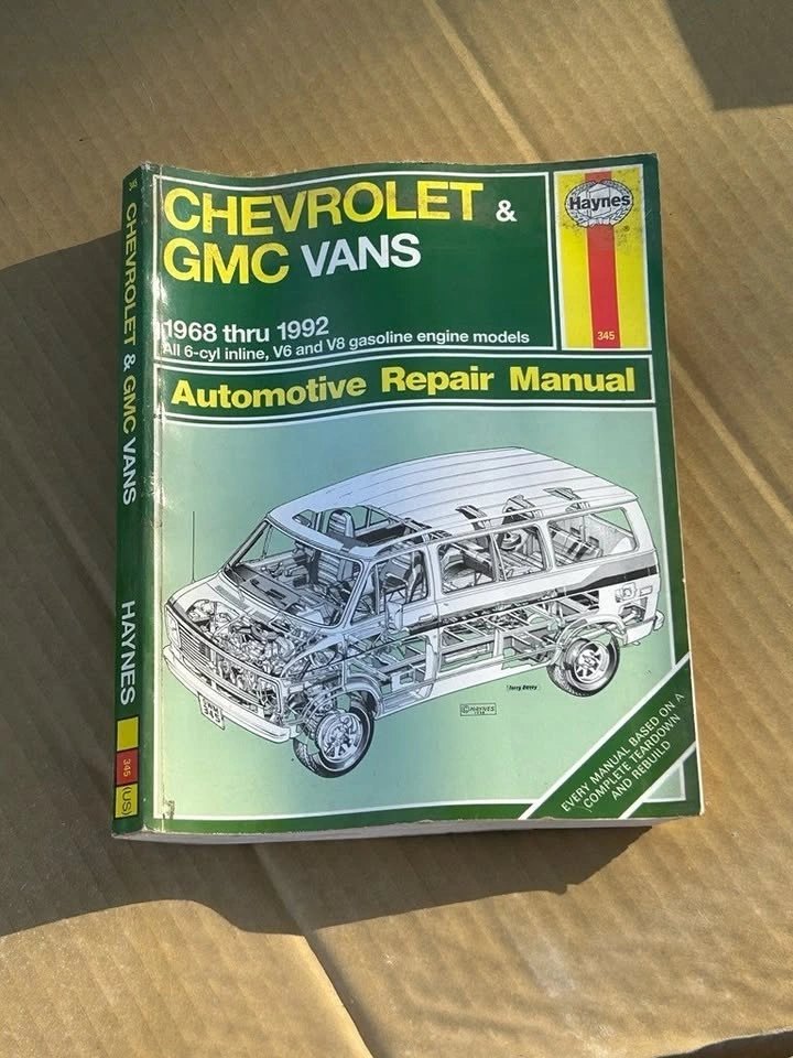 Haynes Chevrolet & GMS Vans Repair Manual