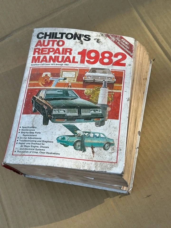 Chilton's Auto Repair Manual 1982