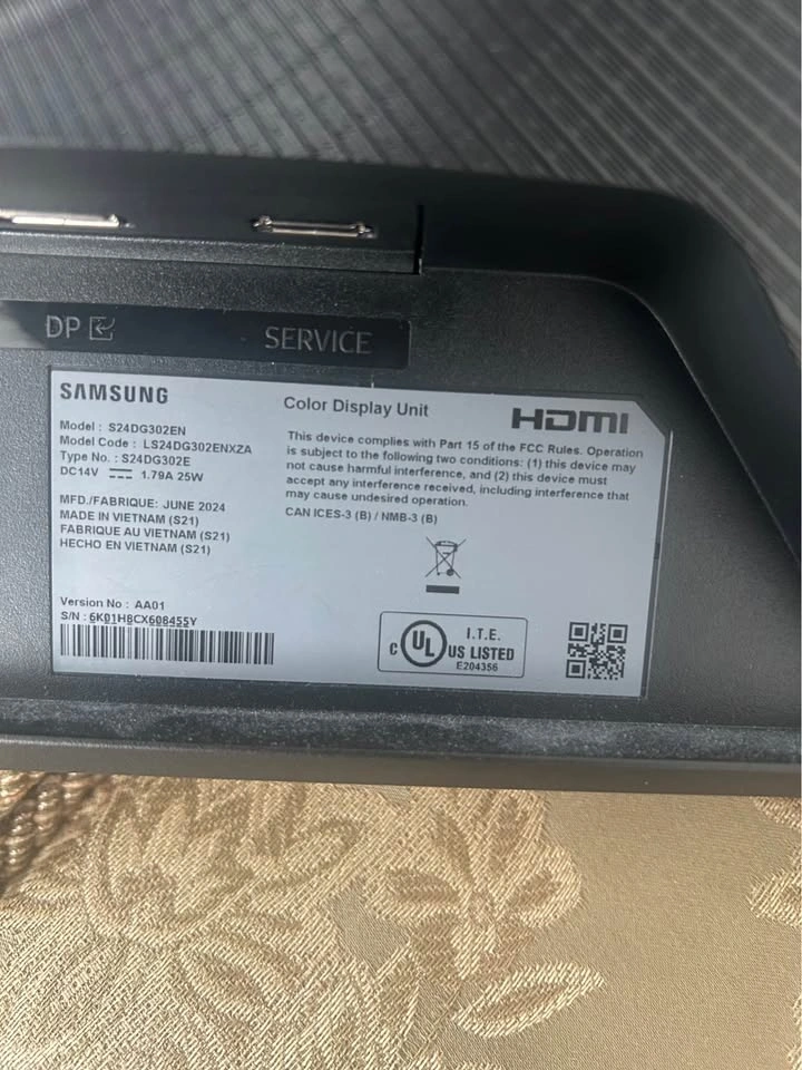 Samsung Odyssey G3 180hz Gaming Monitor - photo 3